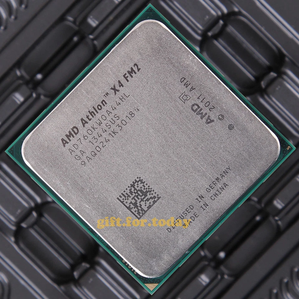 Original AMD Athlon X4 760K 3.8 GHz Quad-Core AD760KWOA44HLSocket FM2 CPU - Image 1 of 1