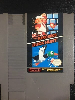 Nintendo Nes Game Collection Super Mario Bros & Duck Hunt - Image 1 of 3