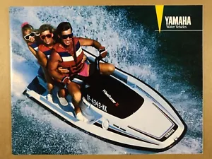 1990 Yamaha PWC Brochure Catalog Wavejammer Waverunner LX III & Super Jet - Picture 1 of 6