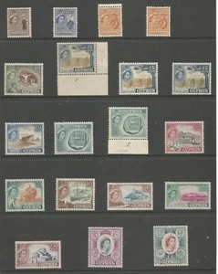 CYPRUS SG173-87 the 1955-60 full set inc all shades fine mint cat £266 - Picture 1 of 2