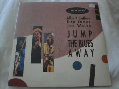 Jump the Blues Away ALBERT COLLINS ETTA JAMES JOE WALSH VINYL LP JAZZVISIONS NEW - Image 1 of 2