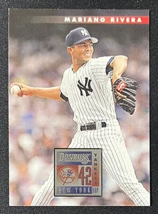 1996 Donruss Mariano Rivera #67 New York Yankees 42 HOF Baseball Card - Picture 1 of 2