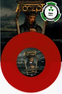 Accept - The Undertaker -Red 7" Vinyl - w/ Full ColorInsert Card -New - Imagen 1 de 4