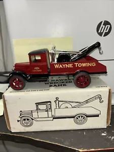 1931 Hawkeye Wrecker Bank,diecast coin bank. Never Played With Just Displayed. - Picture 1 of 6