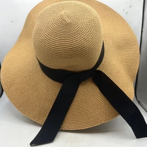 FURTALK Mujer Playa Sol Sombrero de Paja Viaje Ala Plegable Verano Sombrero UV - Imagen 1 de 4