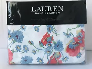 Ralph Lauren KING BETTBETTBEZUG SET 100 % BAUMWOLLE 3-TEILIG ""KYLAH"" BLUMENKARIERT $ 385 - Bild 1 von 4
