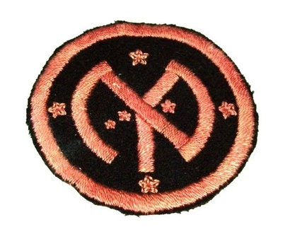 ORIGINAL EMBROIDERED WOOL FELT WW1 27th INFANTRY DIVISION SHOULDER PATCH - Image 1 of 2