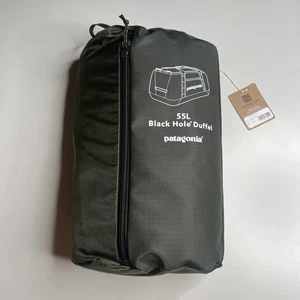 Bolso de Viaje Patagonia Agujero Negro 55L Wild Waterline Sleet Verde NUEVO con Etiqueta - Imagen 1 de 5