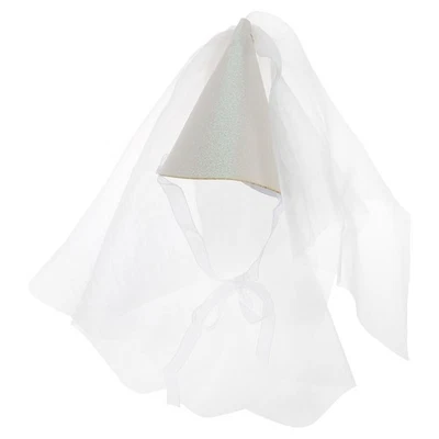  Sombrero de Cumpleaños para Bebé Gorra para Fiesta Primera Niña Sombreros Cono Decorativos Foto 1 de 4