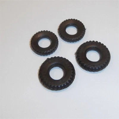 Matchbox King Size K14 a Taylor Jumbo Crane Set of 4 Black Tyres Pack #118 - Image 1 of 4