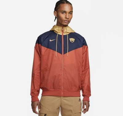 Nike Pumas UNAM Windrunner Full Zip Windbreaker Jacket Men Size Large DJ5173-895 - Image 1 of 4
