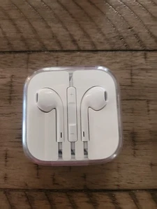 Apple iPhone OEM Original Wired Earphones Earpods Earbuds 3.5mm Jack With Case - Picture 1 of 2