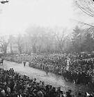 Abraham Lincoln Second Inauguration Crowd March 4,1865 - 8x10 US Civil War Photo