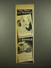 1948 Shinola Shoe Polish Ad - Your Shoes Are Showing