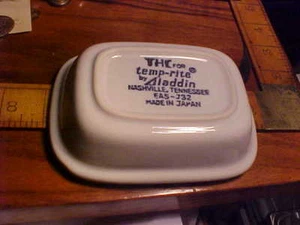 1 ALADDIN TEMP-RITE RESTAUANT WARE CIOTOLA PORTASAPONE MADE IN JAPAN STILE IRONSTONE - Foto 1 di 7