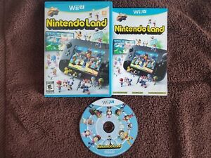Nintendo Land (Wii U, 2012) COMPLETE disk/case/manual GCM CIB