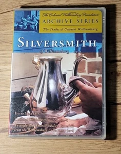 Silversmith of Williamsburg (1971) DVD, 2008 Colonial Archive Trade History OOP - Imagen 1 de 2