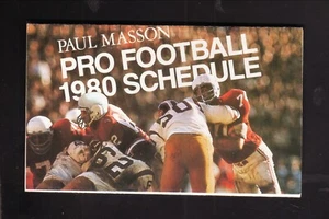 Calendario de vinos Paul Masson de la NFL 1980 - Imagen 1 de 1