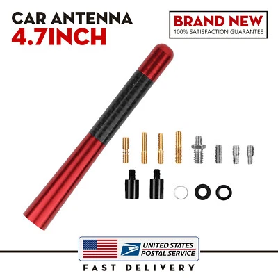 1pcs 4.7" Red Antenna Mast  Radio AM/FM for Ford Fusion 2006-2020 - Image 1 of 4