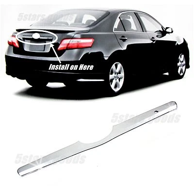 Accessory Chrome Rear Trunk Molding Trim For 2007-2011 Toyota Camry Sedan - image 1 of 4