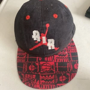Vintage Nike Air Jordan VII Jumpman Snapback kids Pre Owned 90s nike jumpman Hat - Picture 1 of 6