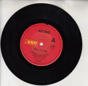 AC/DC ACDC Sink the pink Albert AUS Pressing 7" 45 rpm vinyl record NEW RARE! - Imagen 1 de 3