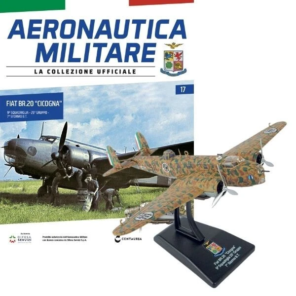 Aeronautica Militare modellino n° 16 Fiat BR.20 “Cicogna” - 9a Squadriglia 25° G - Immagine 1 di 1