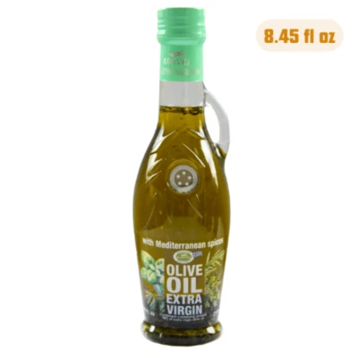 KORVEL Greek EVOO with Mediterranean herbs, Amphora 8.45 fl oz - Image 1 of 4