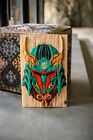 Carved painting - Mandalorian  / Star Wars (handmade)