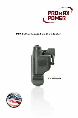 PROMAXPOWER Motorola Multi Pin to 2-Pin Audio Adapter Converter for Two Way Radios GP XTS CP