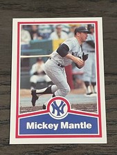 1989 CMC Mickey Mantle #13 New York Yankees 
