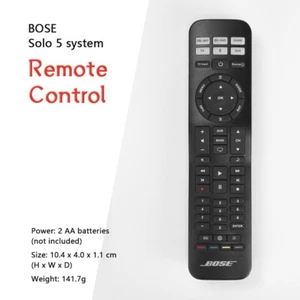 Genuine Bose Solo 5 System Bluetooth Remote Control Soundbar Sound System - Picture 1 of 11