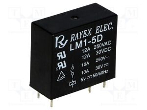 1 piece, relay: electromagnetic LM1-5D / E2DE