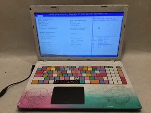 ASUS X55A 15.6" / Intel Celeron B380 @ 1.80GHz / (PAINTED/MISSING PARTS!) MR - Picture 1 of 4