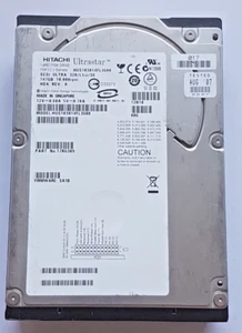 147 GB Hitachi Ultrastar 10K300 HUS103014FL3600 10K SCSI U320/LVD/SE 68pin 3.5" - Afbeelding 1 van 1