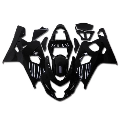 Carenados carrocería para 2004 2005 04 05 GSXR600 GSXR 750 K4 Suzuki negro + pernos Foto 1 de 4
