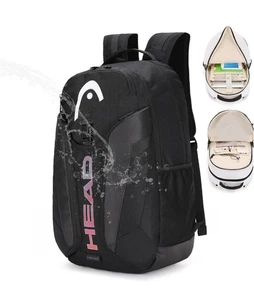 Mochila HEAD Casual Escuela Deportes Equipo Gimnasio - Negra - Resistente al Agua - Nueva con Etiquetas - Imagen 1 de 12