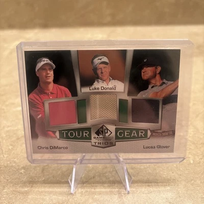 2024 SP Game Used Tour Gear Trios Chris DiMarco Luke Donald #TG3-DDG Rookie RC - Image 1 of 3