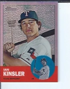 Ian Kinsler 2012  Topps Heritage Chrome Refractor #ed / 563 - Picture 1 of 1