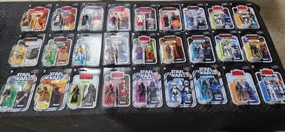 Star Wars The Vintage Collection Lot of 27 Action Figures some are htf - Image 1 of 4