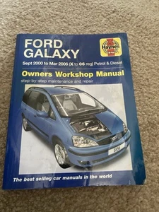 Ford Galaxy Petrol & Diesel (00 - 06) Haynes Repair Manual (Paperback) - Picture 1 of 3