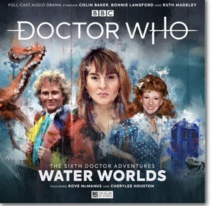 The Sixth Doctor Who Adventures - Water Worlds Audiobook CD 2022 Mel & Hebe - Picture 1 of 1