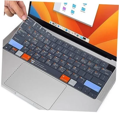 Teclado de acceso directo MacBook 2021 MacBook Pro 14 y 16 A2442 A2485 gris y naranja Foto 1 de 4