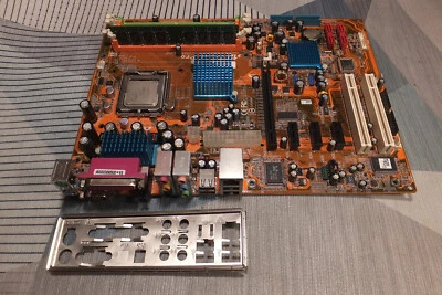 ABIT GD8 Pro Rev.1.0 LGA 775 Intel Motherboard +P4 HT 3.00GHz +RAM 1Gb +I/O - Image 1 of 4