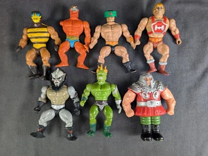 He-Man Masters Of The Universe MOTO lotto di 7 action figure originali anni 80 - Foto 1 di 20