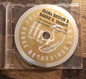 Diana Brown & Barrie K. Sharpe The Masterplan US PROMO REMIX CD single 2 Trk - Picture 1 of 1