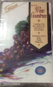 Let's Do Wine Countries Cassette Tape Classical Strauss Dvokak Tchaikovsky Ravel - Picture 1 of 2