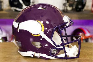 Minnesota Vikings Riddell Speed Authentic Helmet - 1983-2001 Throwback - Picture 1 of 1