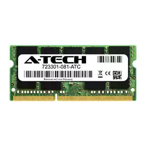8GB DDR3 PC3-12800 ECC SODIMM (HP 723301-081 Equivalent) Server Memory RAM - Picture 1 of 2