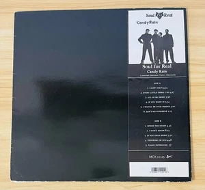 Soul For Real / Candy Rain 1994 UK Limited LP Vinyl MCA Records 11125 Funk Soul - Imagen 1 de 7